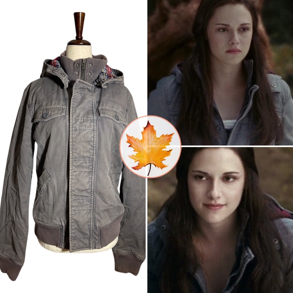 ASO BELLA SWAN Women's Gray Bomber Jacket